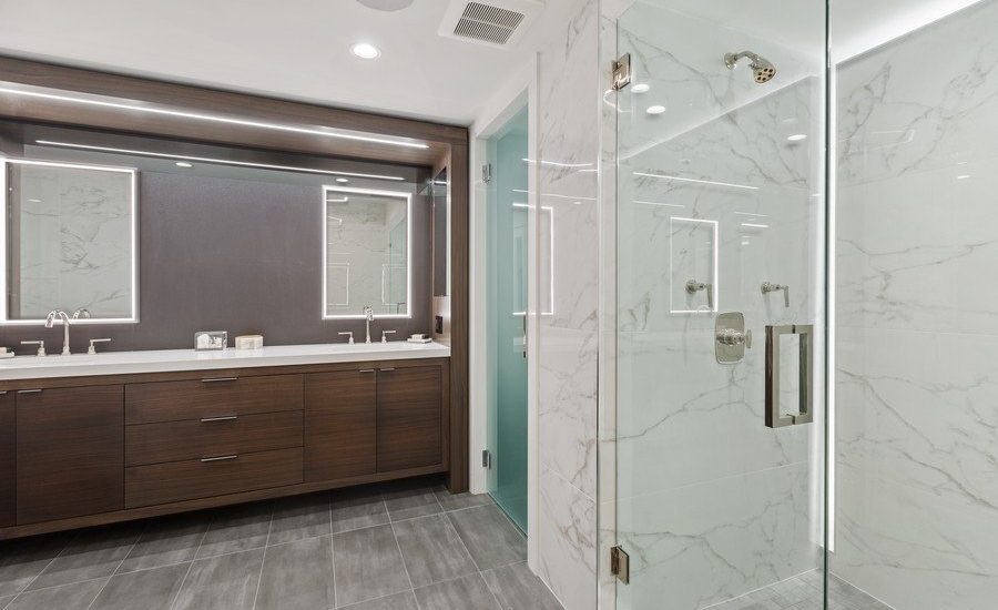 glass shower doors