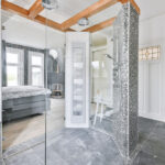 glass shower enclosure