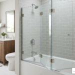 bifold tub enclosure