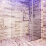 sliding glass bathtub enclosure
