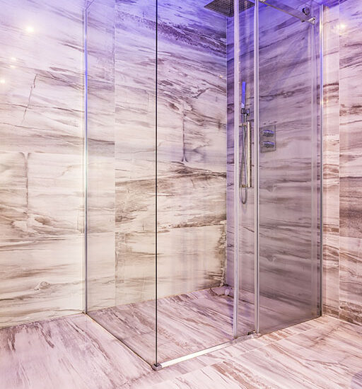 sliding glass bathtub enclosure