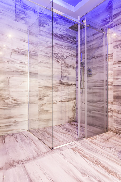 sliding glass bathtub enclosure